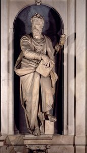 São Filipe, nicho da capela Salviati (mármore)